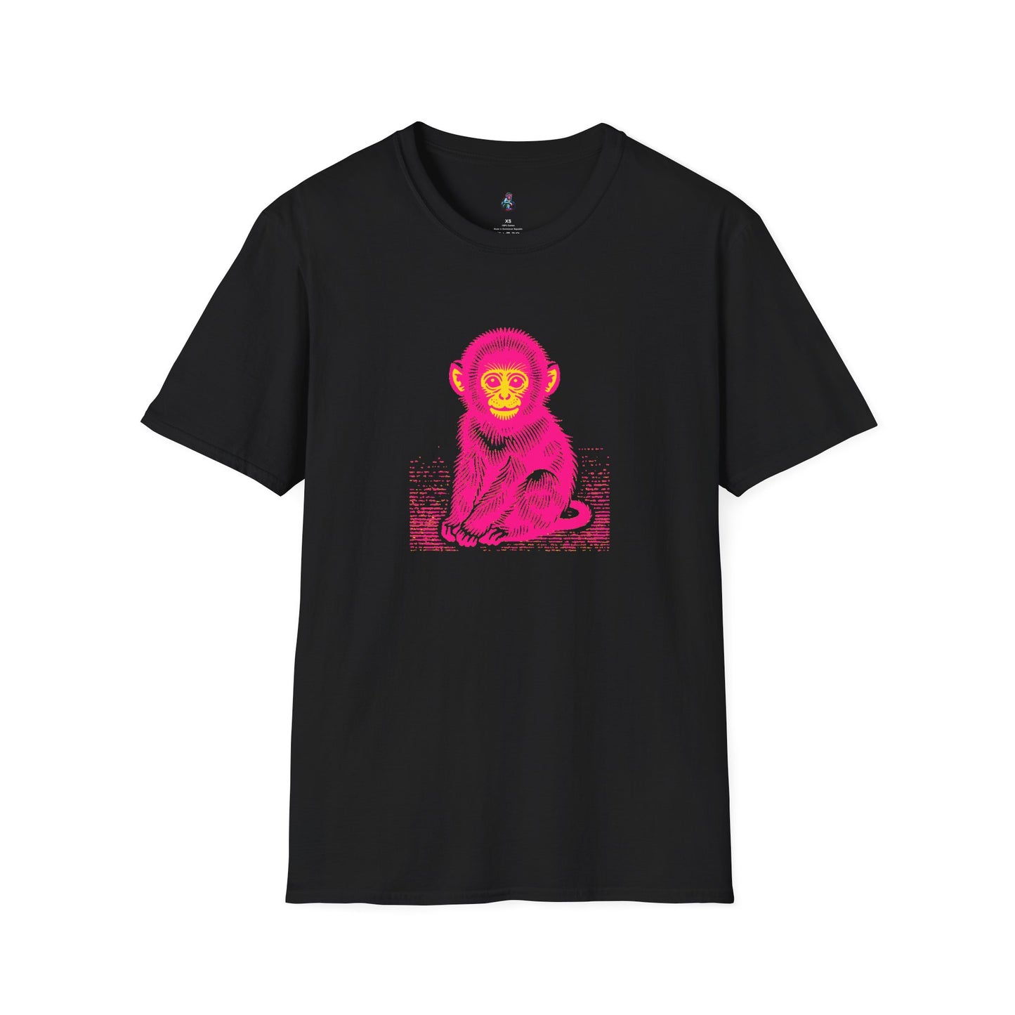 Macaque Tees - Lil Macaque Fuchstastic