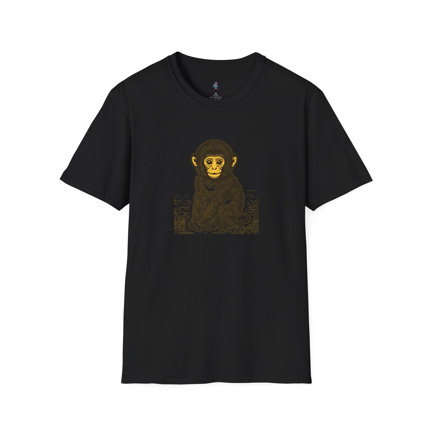 Macaque Tees - Tan Lil Macaque