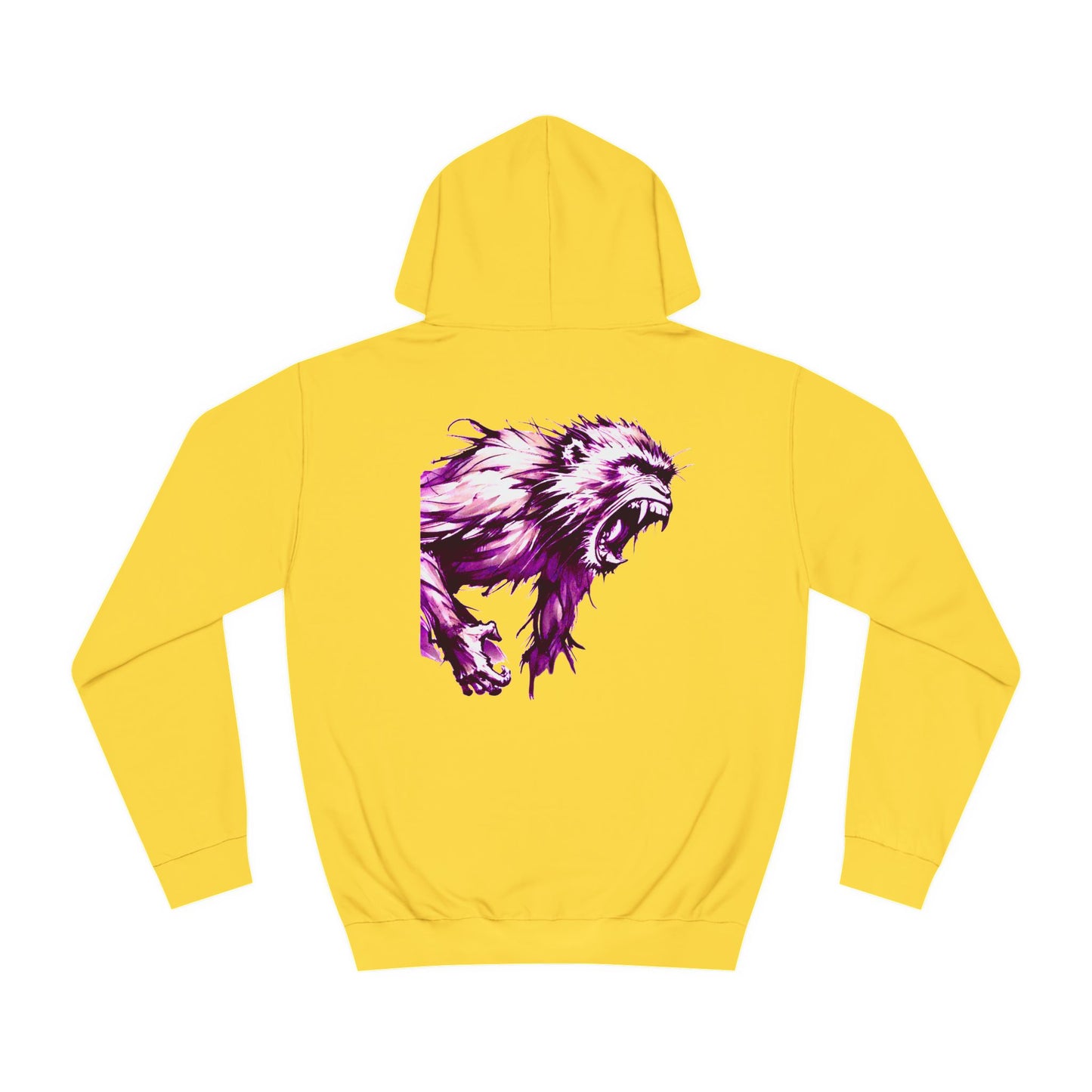 Macaque Hoodies - Wrath Sumi-e Pink (back)