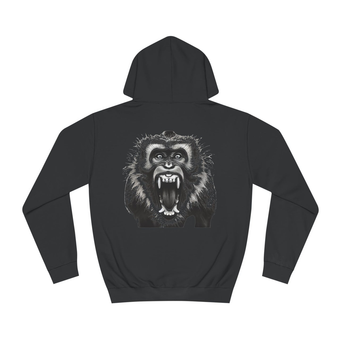 Macaque Hoodies - Unhinged Monochrome