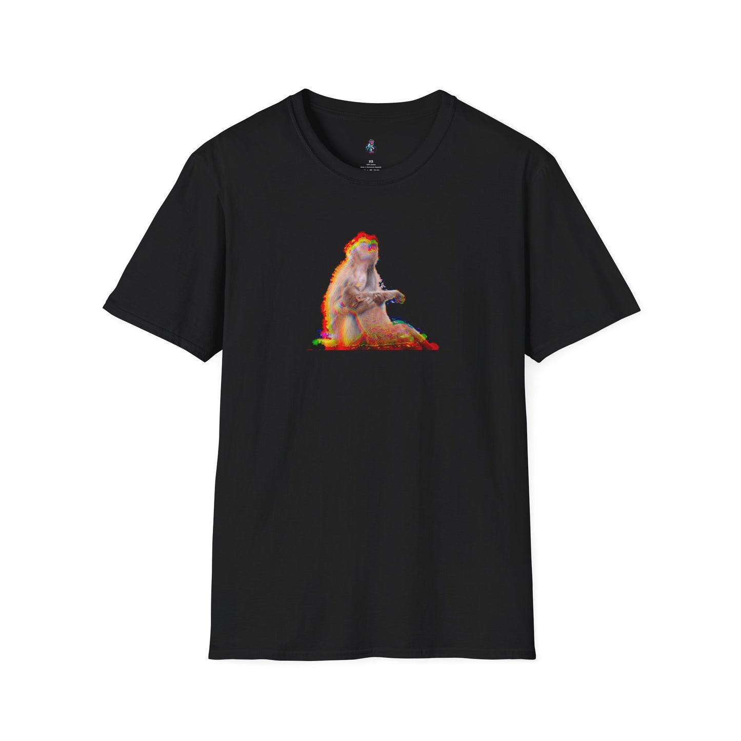 Macaque Tees - Macaque della Pieta Fade