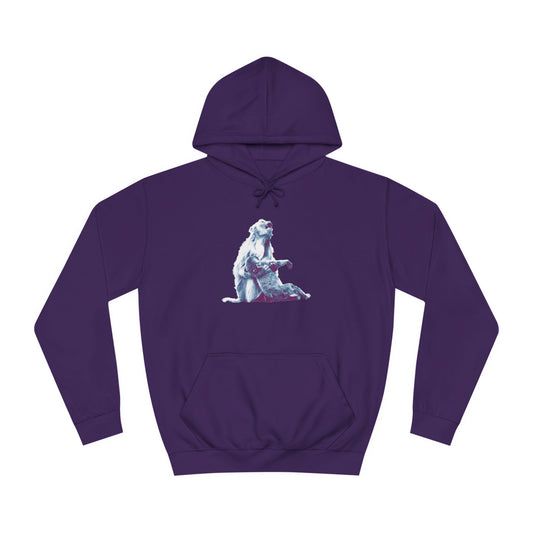Macaque Hoodies - Macaque della Pieta White