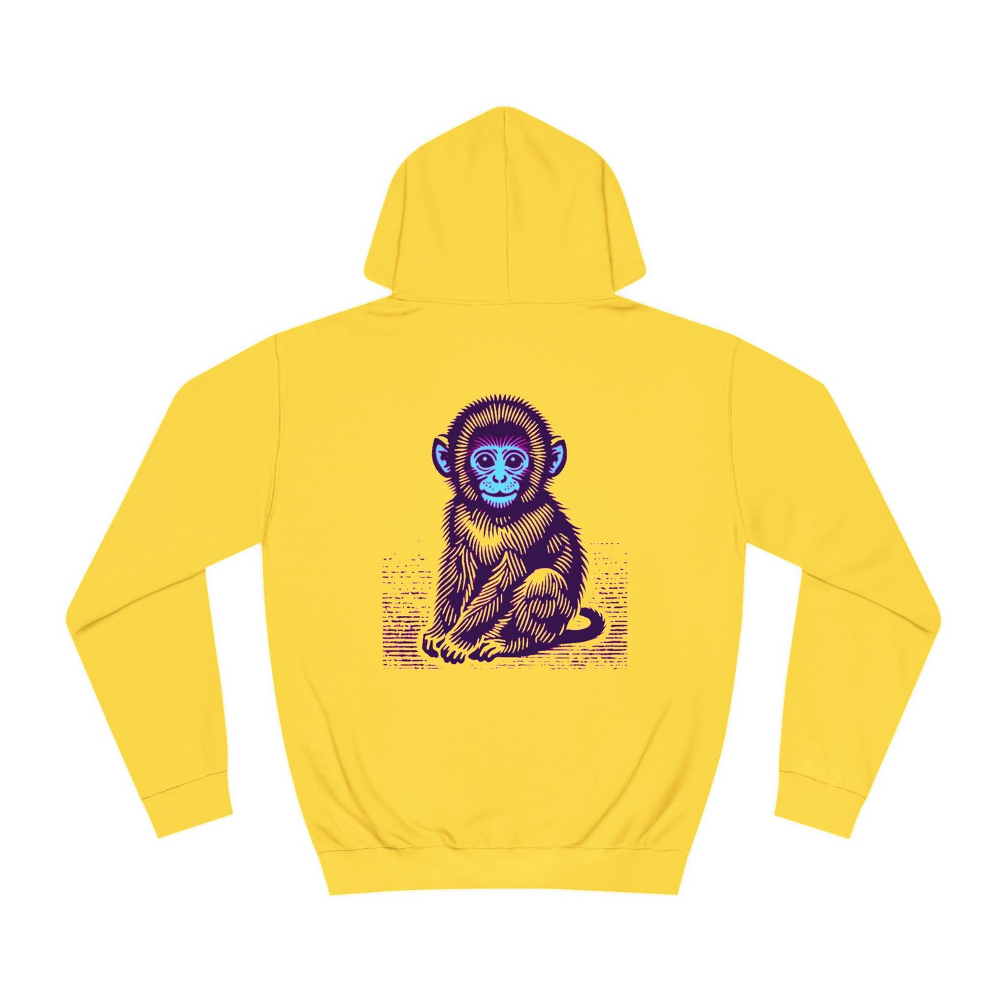 Macaque Hoodies - Lil Macaque Pinkish