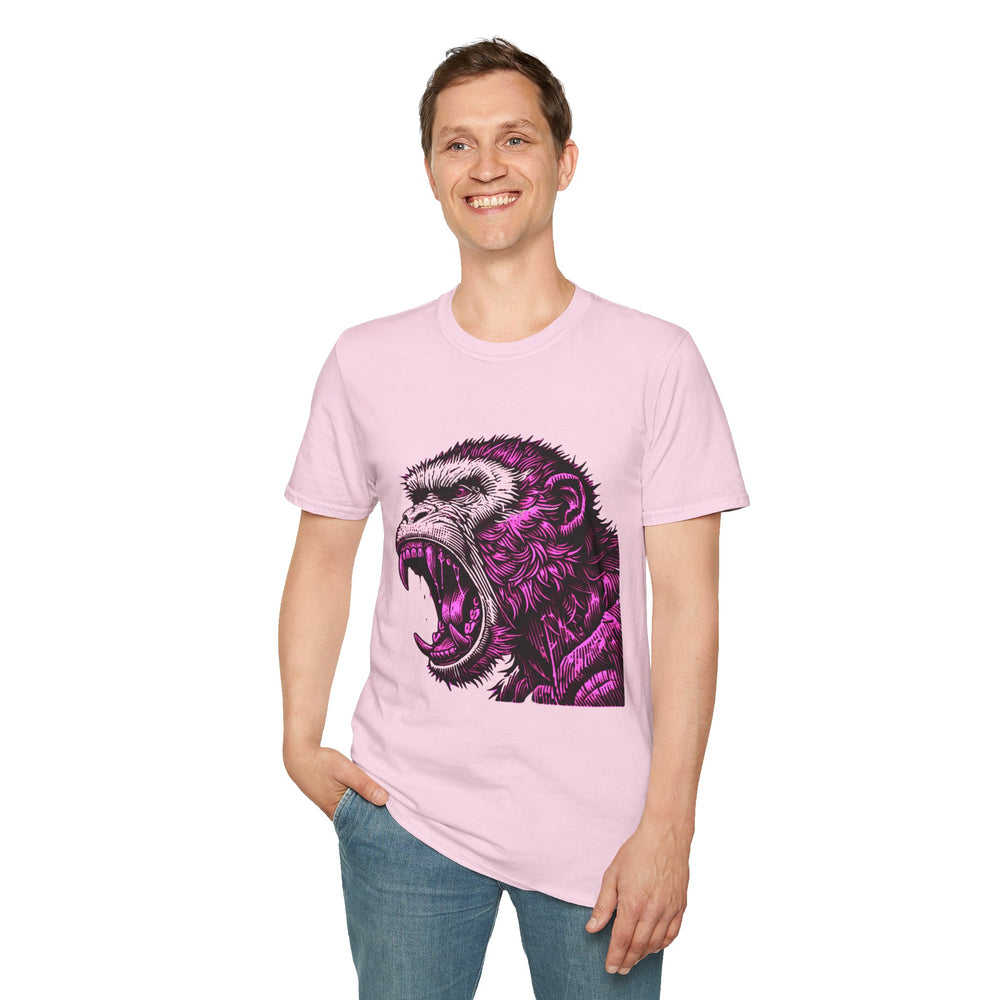 Macaque Tees - Wrath Block Pink