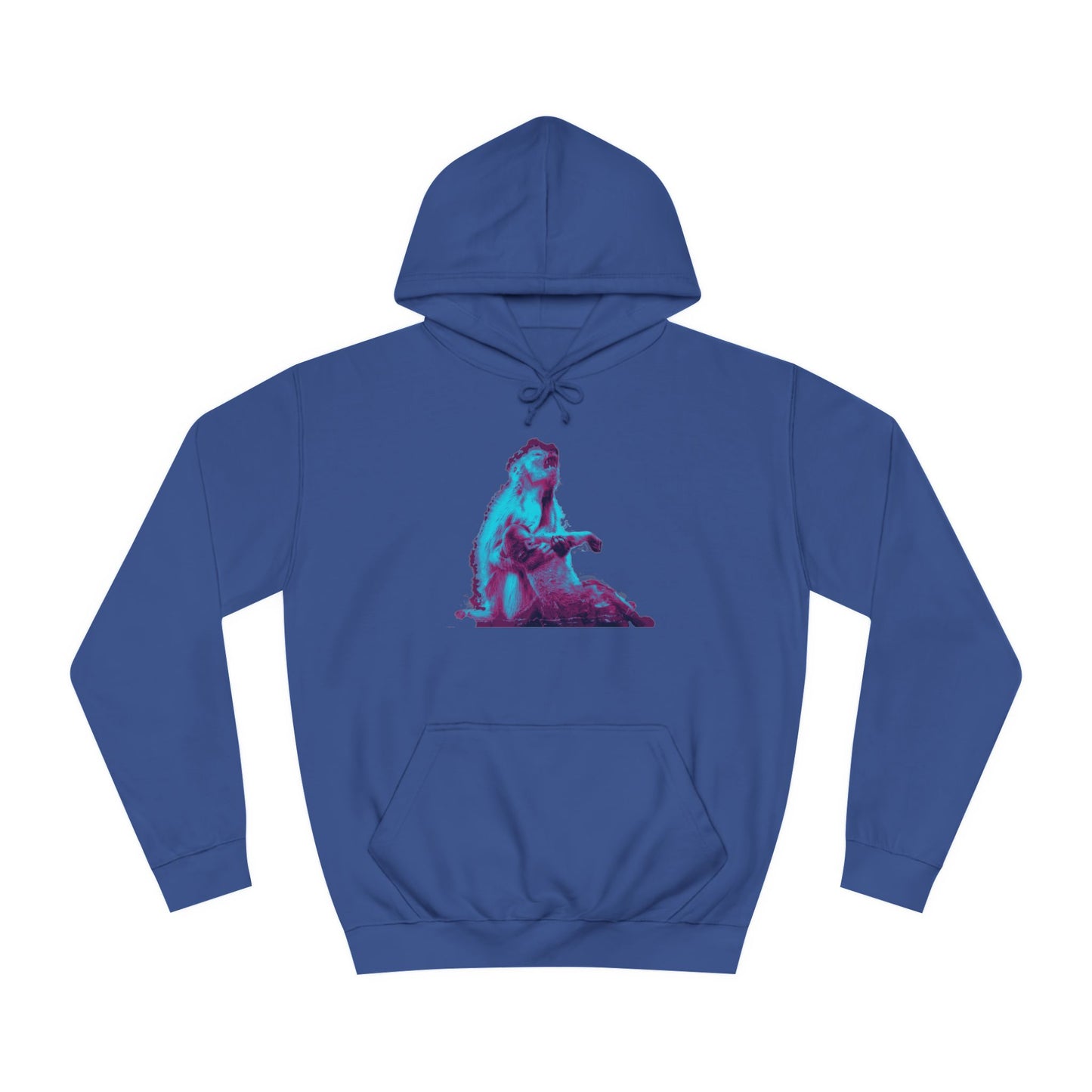 Macaque Hoodies - Macaque della Pieta Blue