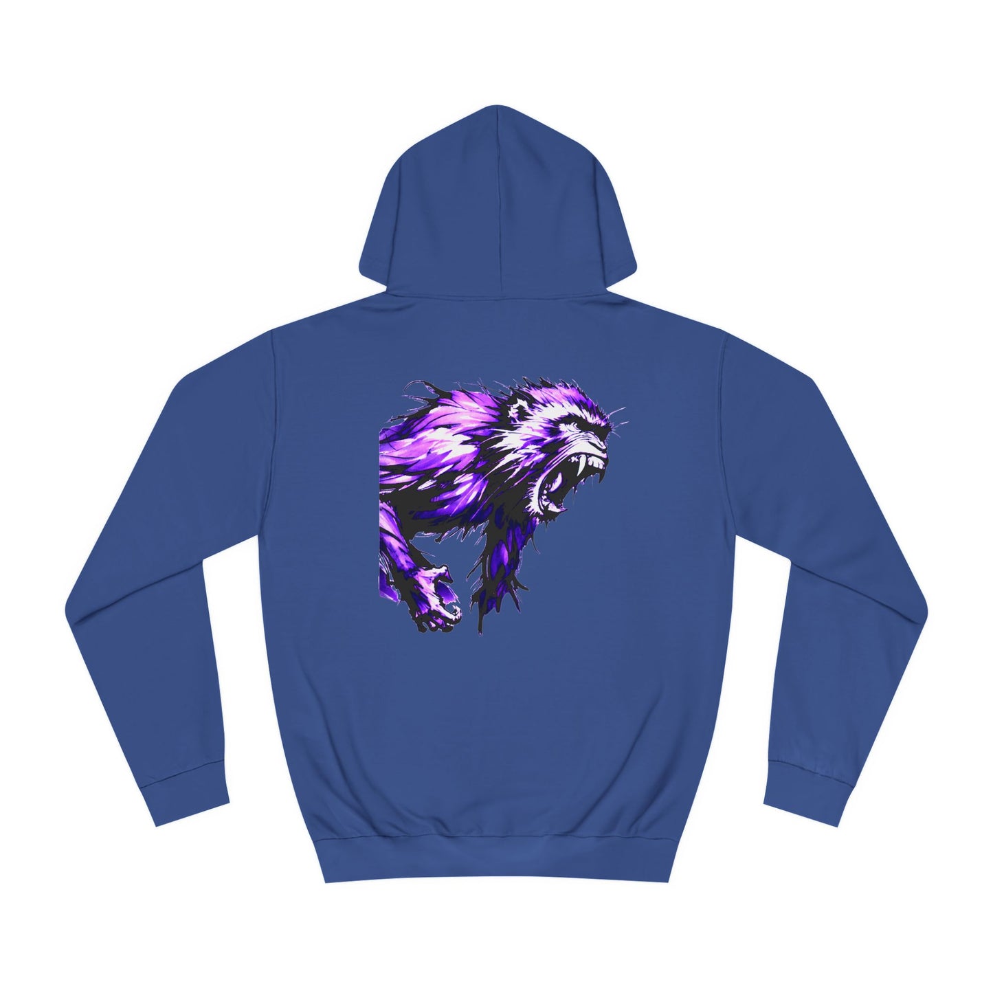 Macaque Hoodies - Wrath Sumi-e Purple (back)