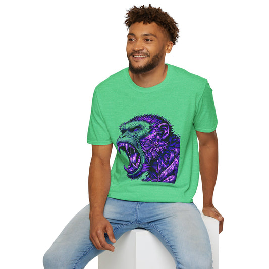 Macaque Tees - Wrath Block Purple