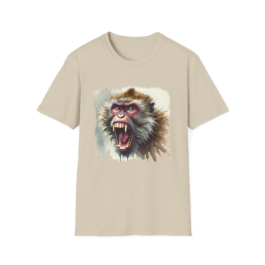 Macaque Tees - Watercolor Wrath
