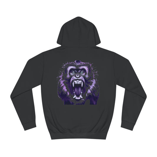 Macaque Hoodies - Unhinged Purple