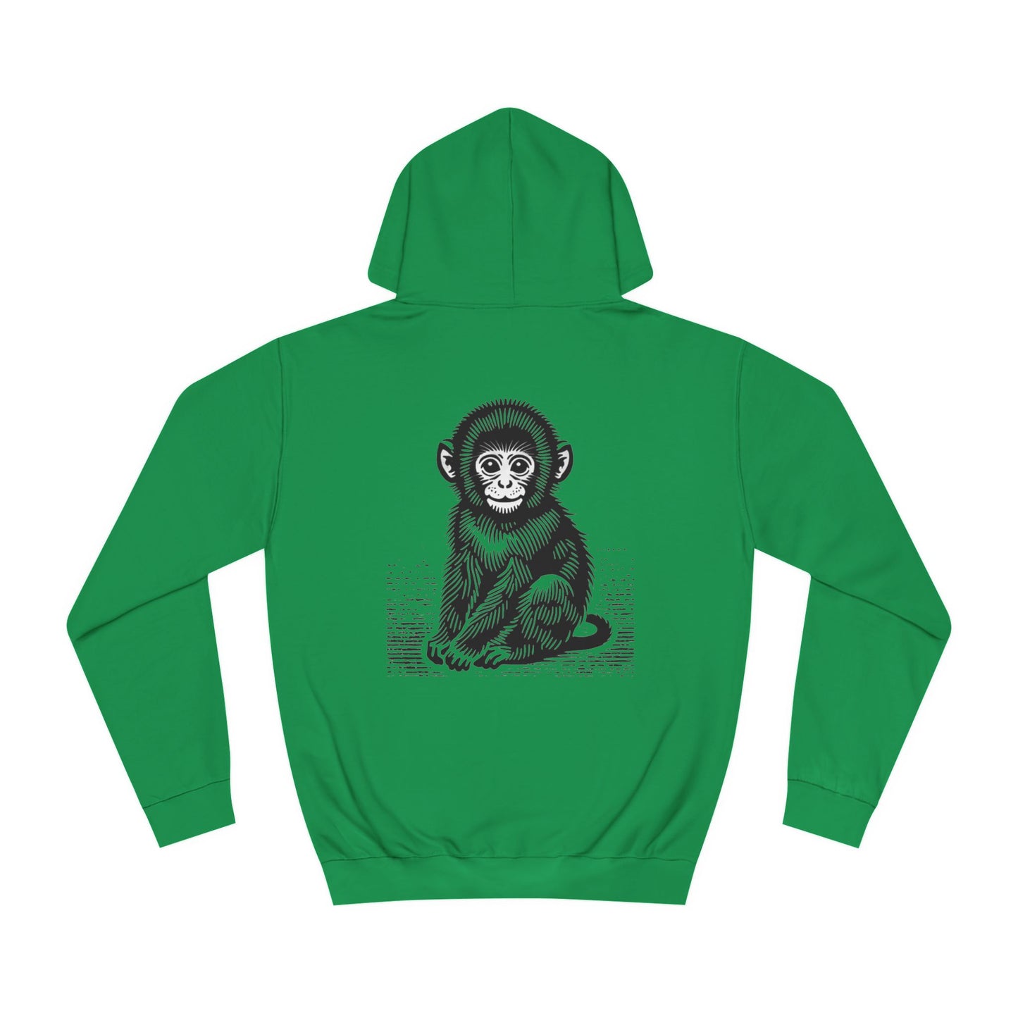Macaque Hoodies - Lil Macaque Monochrome