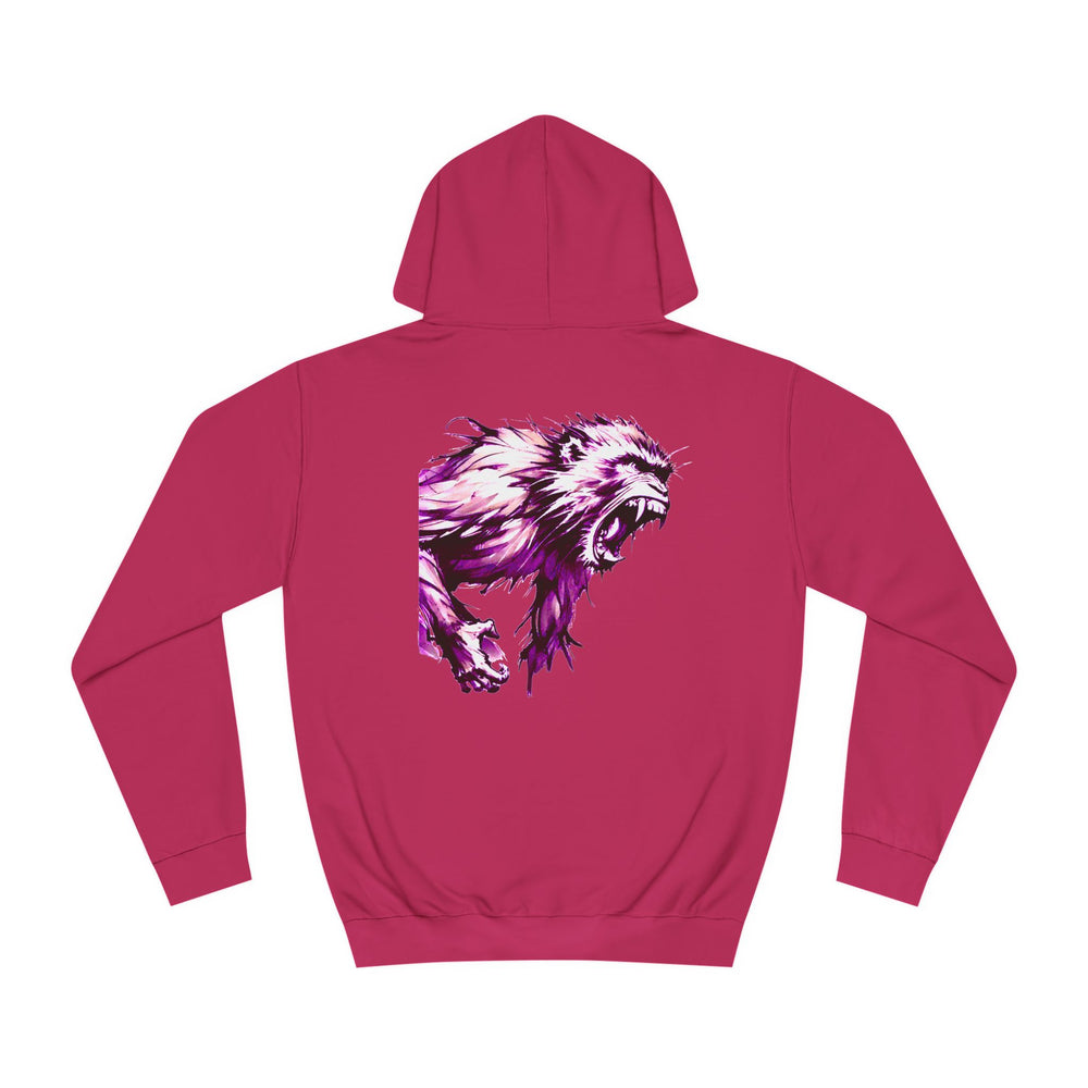 Macaque Hoodies - Wrath Sumi-e Pink (back)