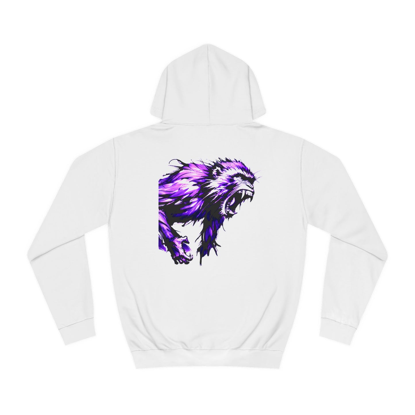 Macaque Hoodies - Wrath Sumi-e Purple (back)
