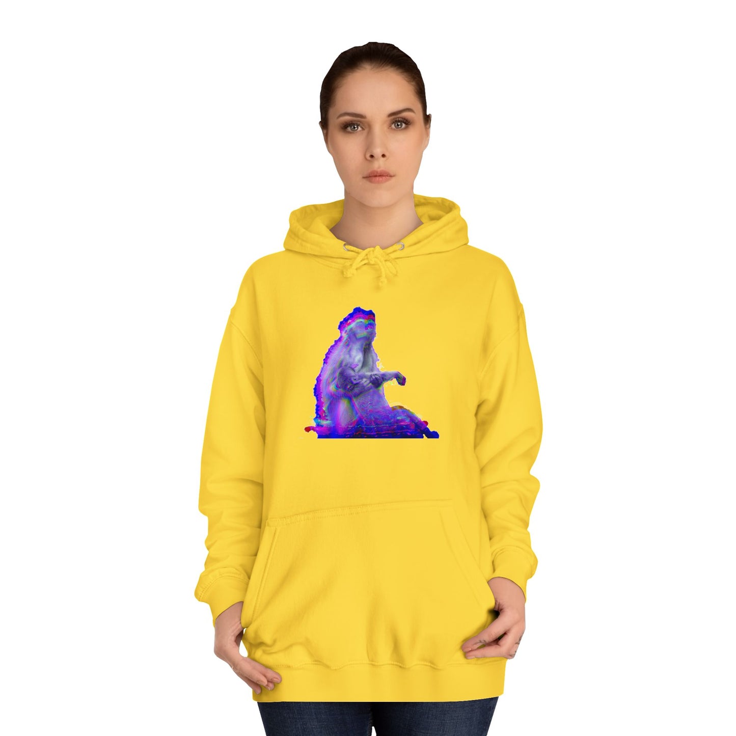 Macaque Hoodies - Macaque della Pieta Psych Purple