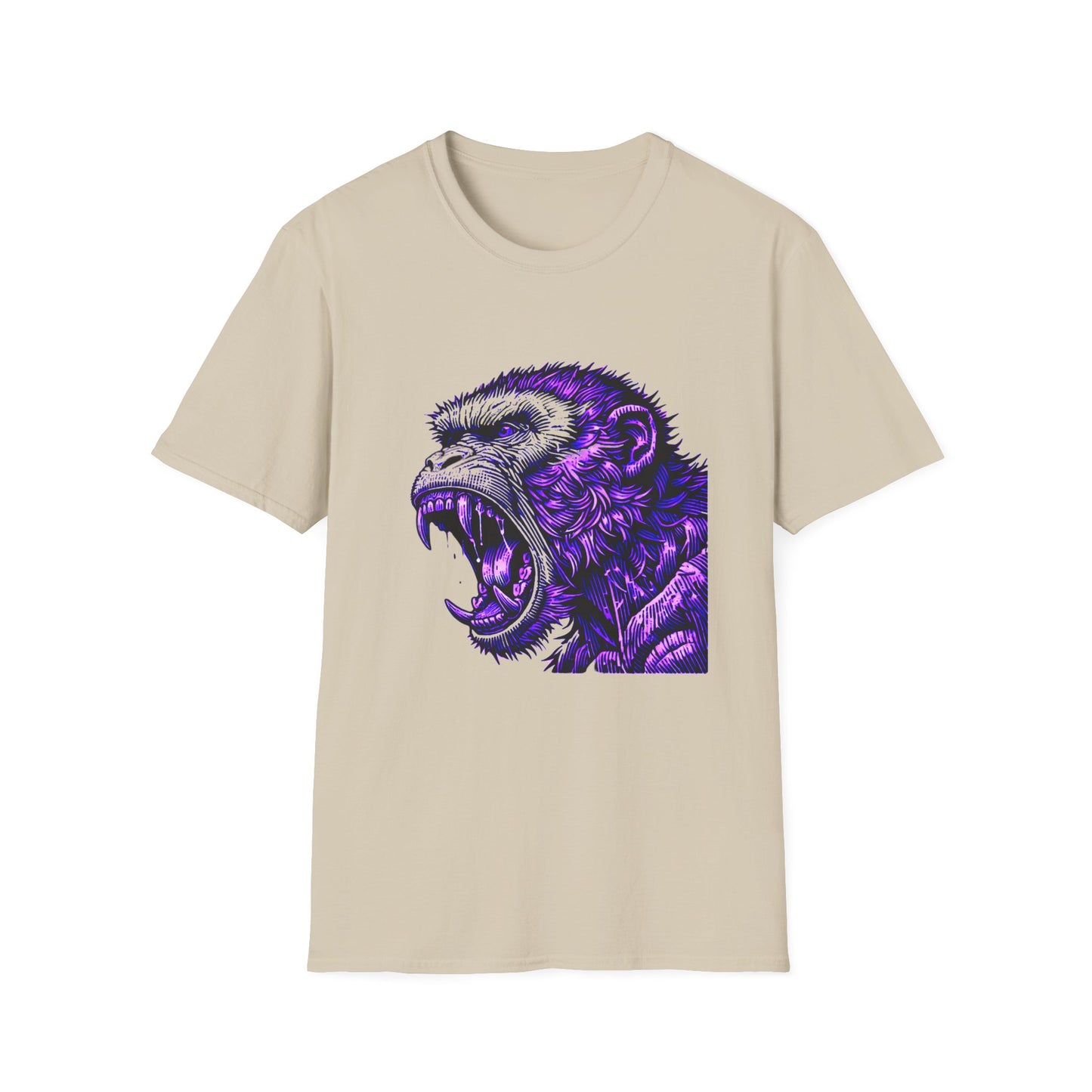 Macaque Tees - Wrath Block Purple