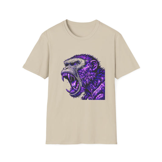 Macaque Tees - Wrath Block Purple