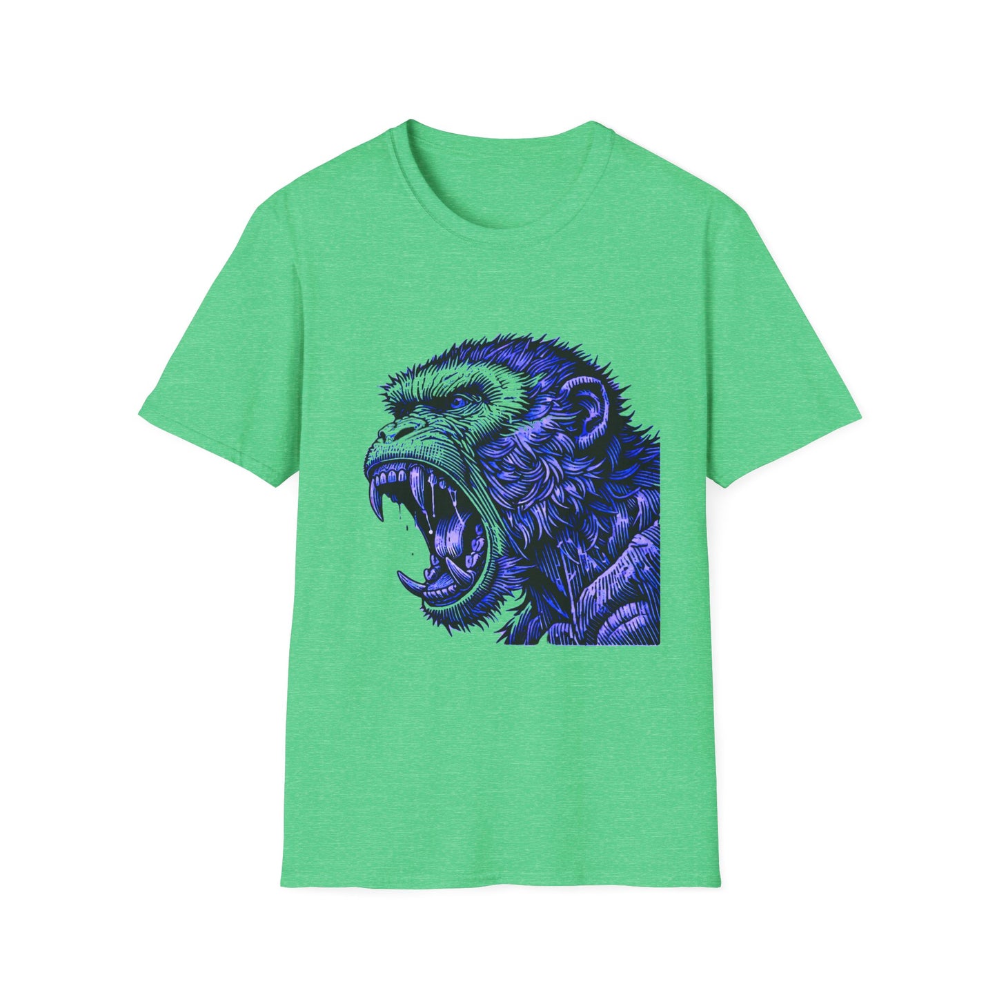 Macaque Tees - Wrath Block Blue