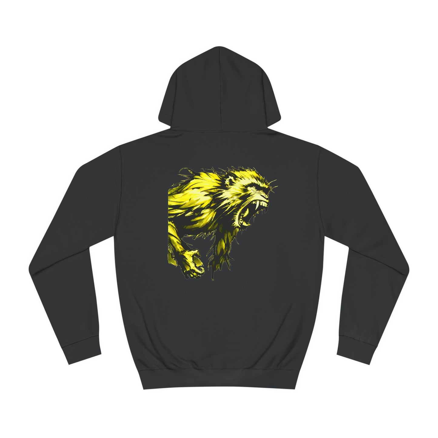 Macaque Hoodies - Wrath Sumi-e Yellow (back)