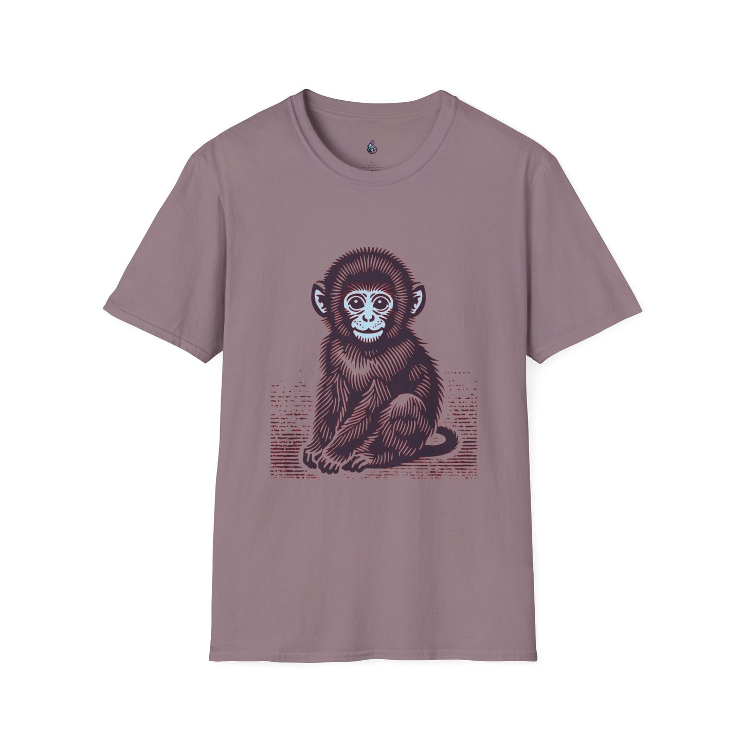 Macaque Tees - Lil Macaque Blood Red