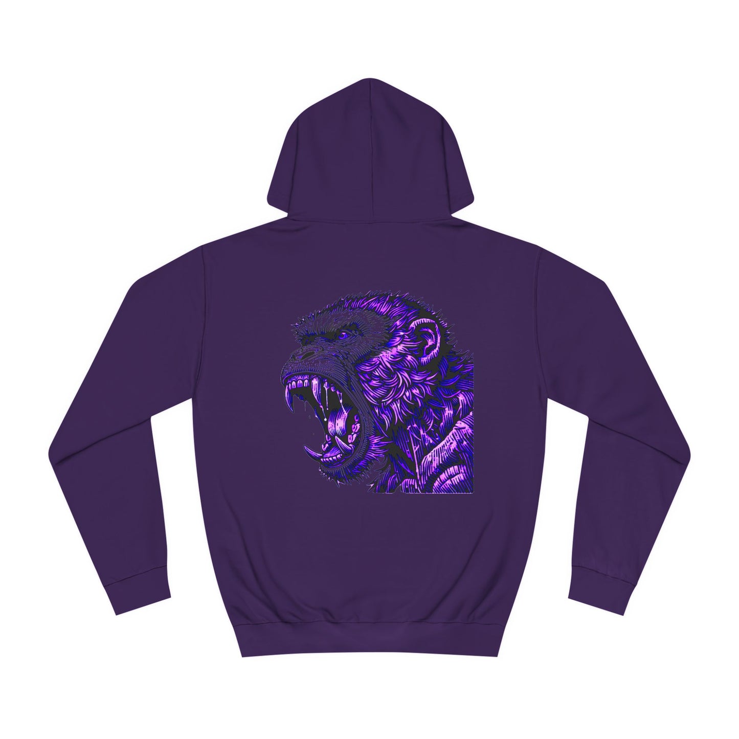 Macaque Hoodies - Wrath Block Purple