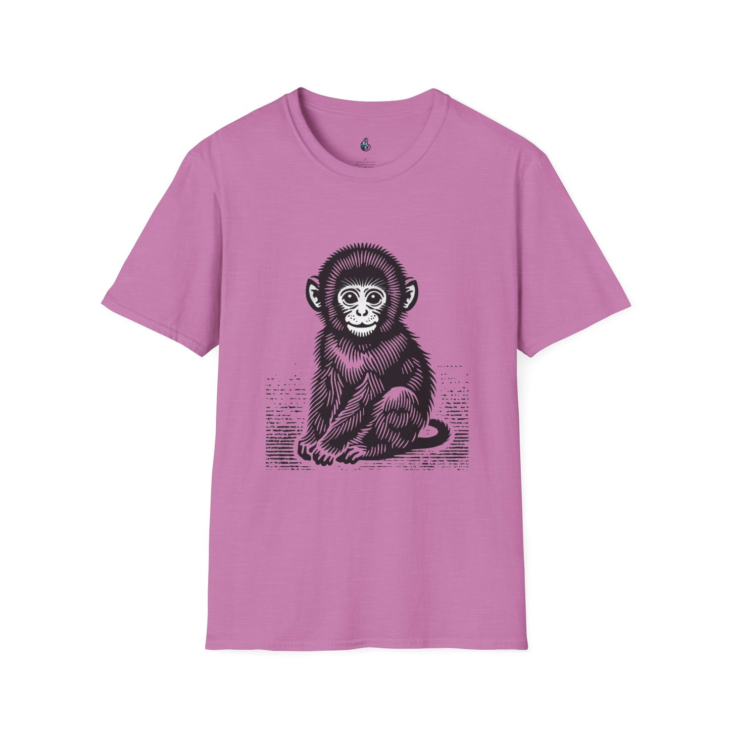 Macaque Tees - Lil Macaque Monochrome