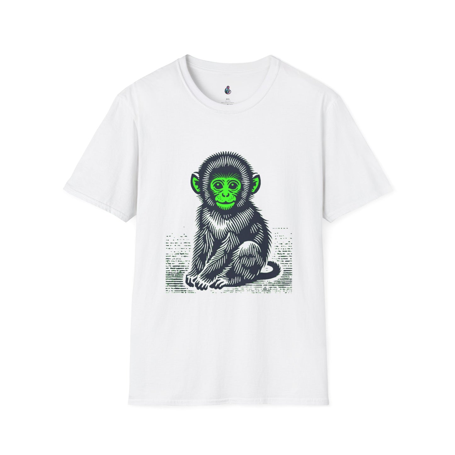 Macaque Tees - Lil Macaque Green