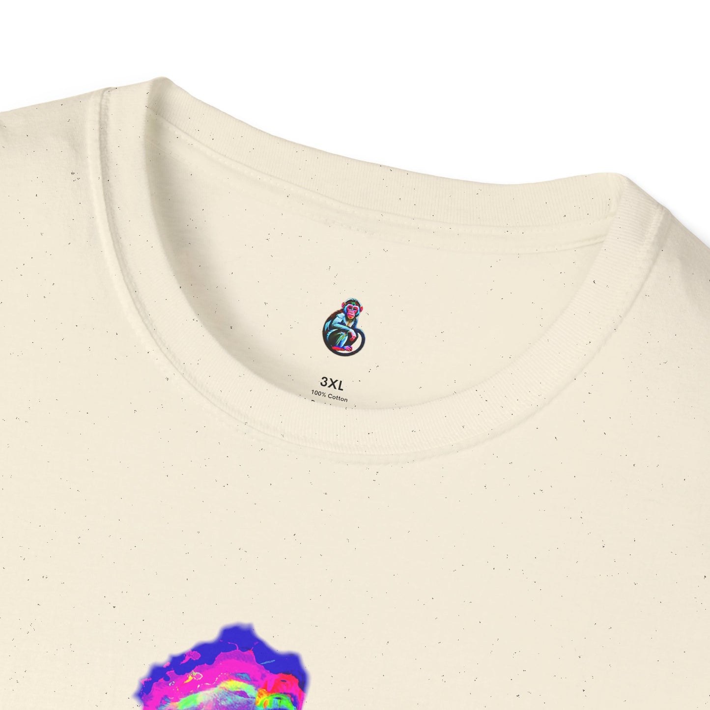 Macaque Tees - Macaque della Pieta Psych Pink