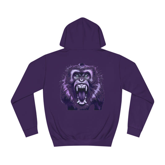 Macaque Hoodies - Unhinged Purple