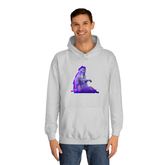 Macaque Hoodies - Macaque della Pieta Psych Purple