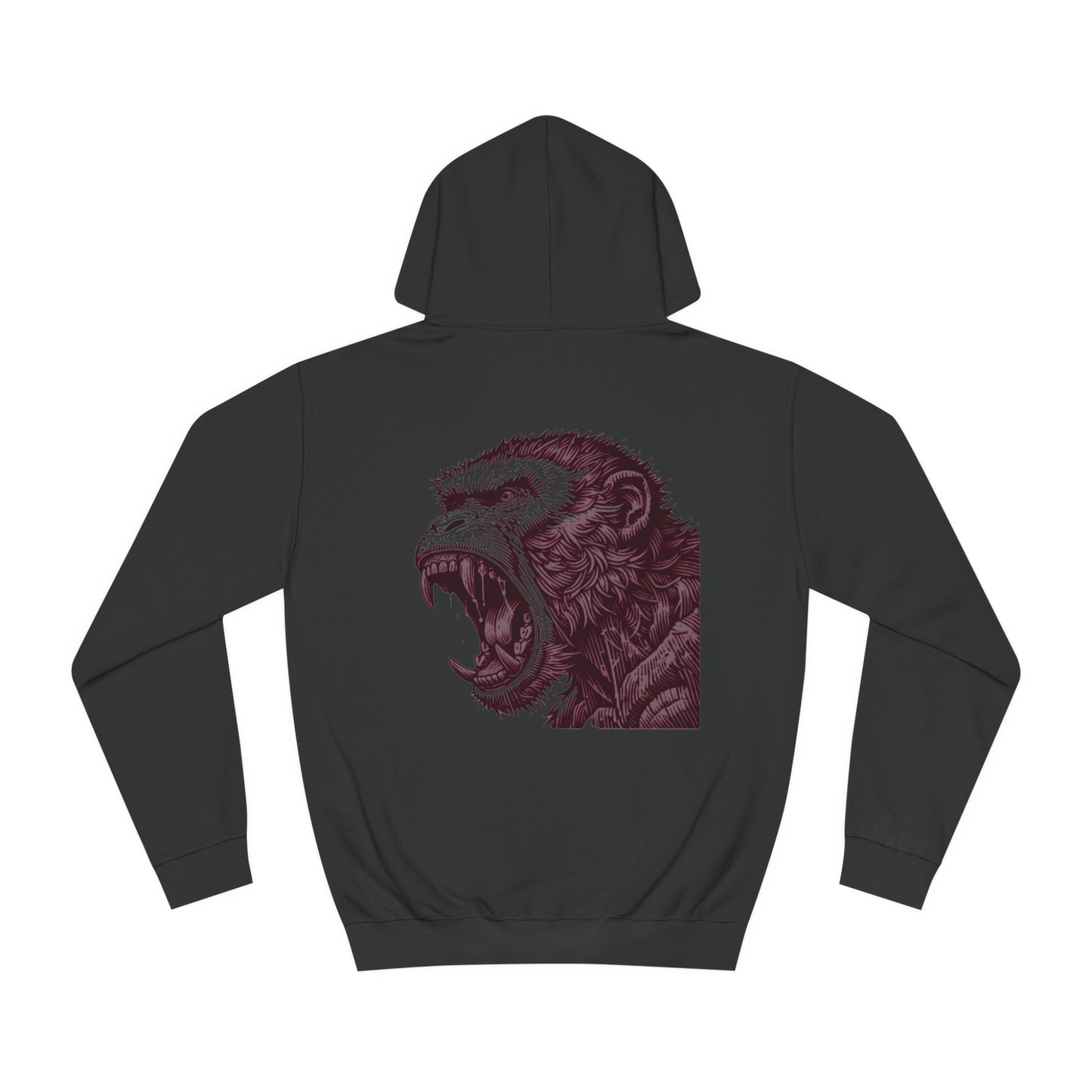 Macaque Hoodies - Wrath Block Red