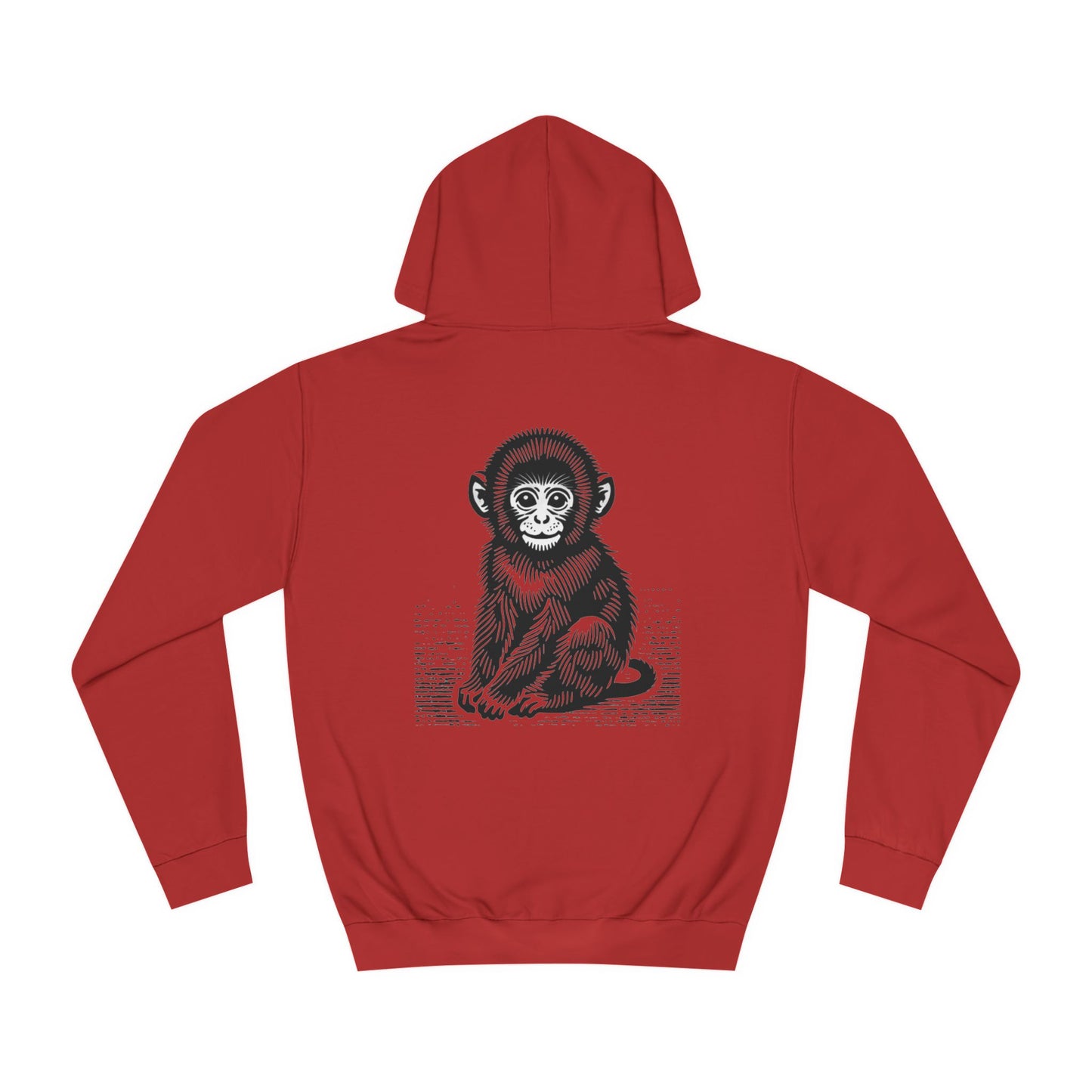Macaque Hoodies - Lil Macaque Monochrome