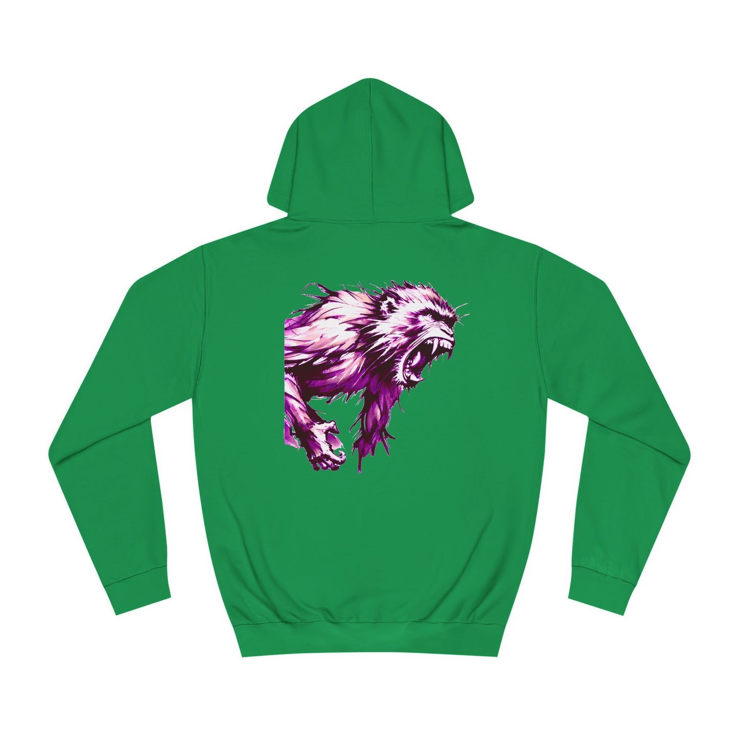 Macaque Hoodies - Wrath Sumi-e Pink (back)