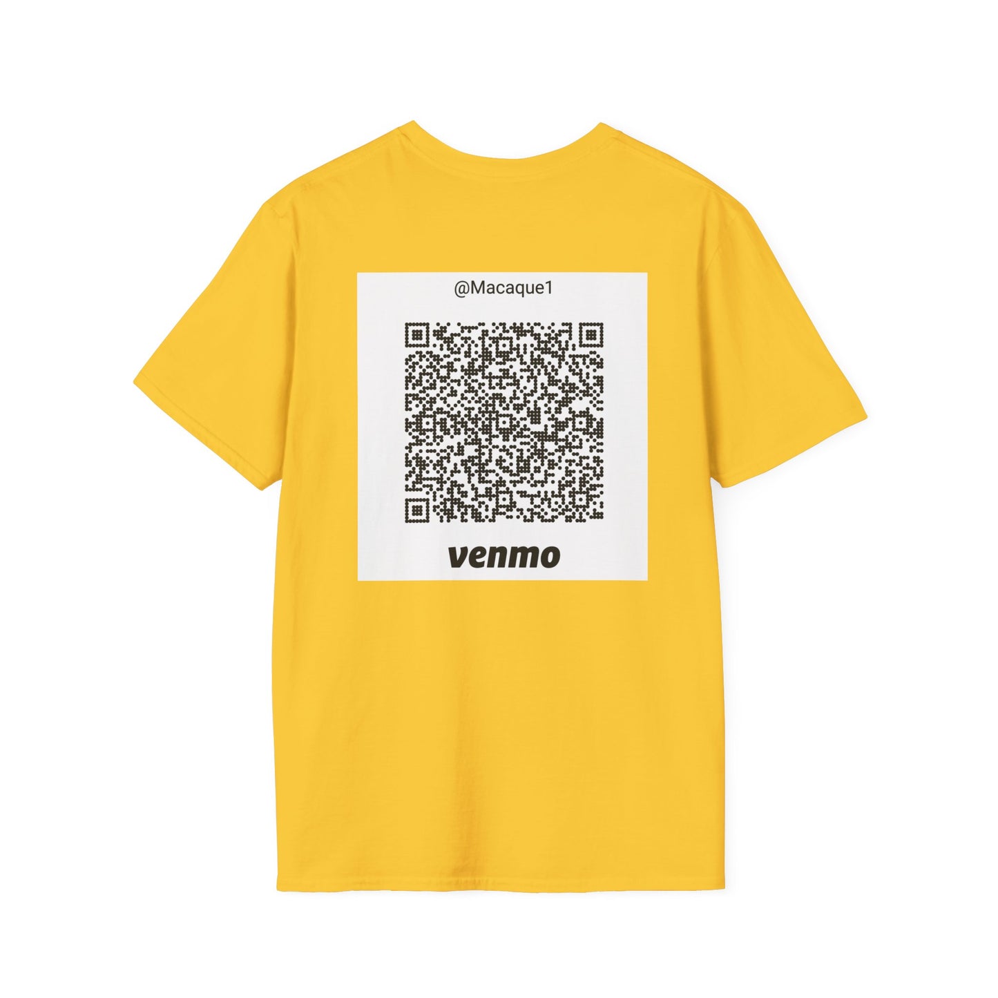 Macaque Tees - got gifts? (QR back - no font)