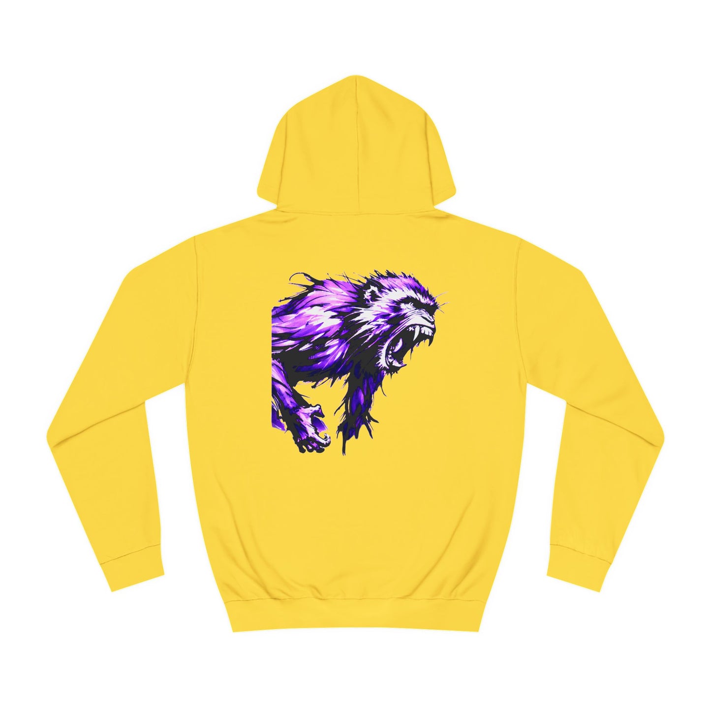 Macaque Hoodies - Wrath Sumi-e Purple (back)