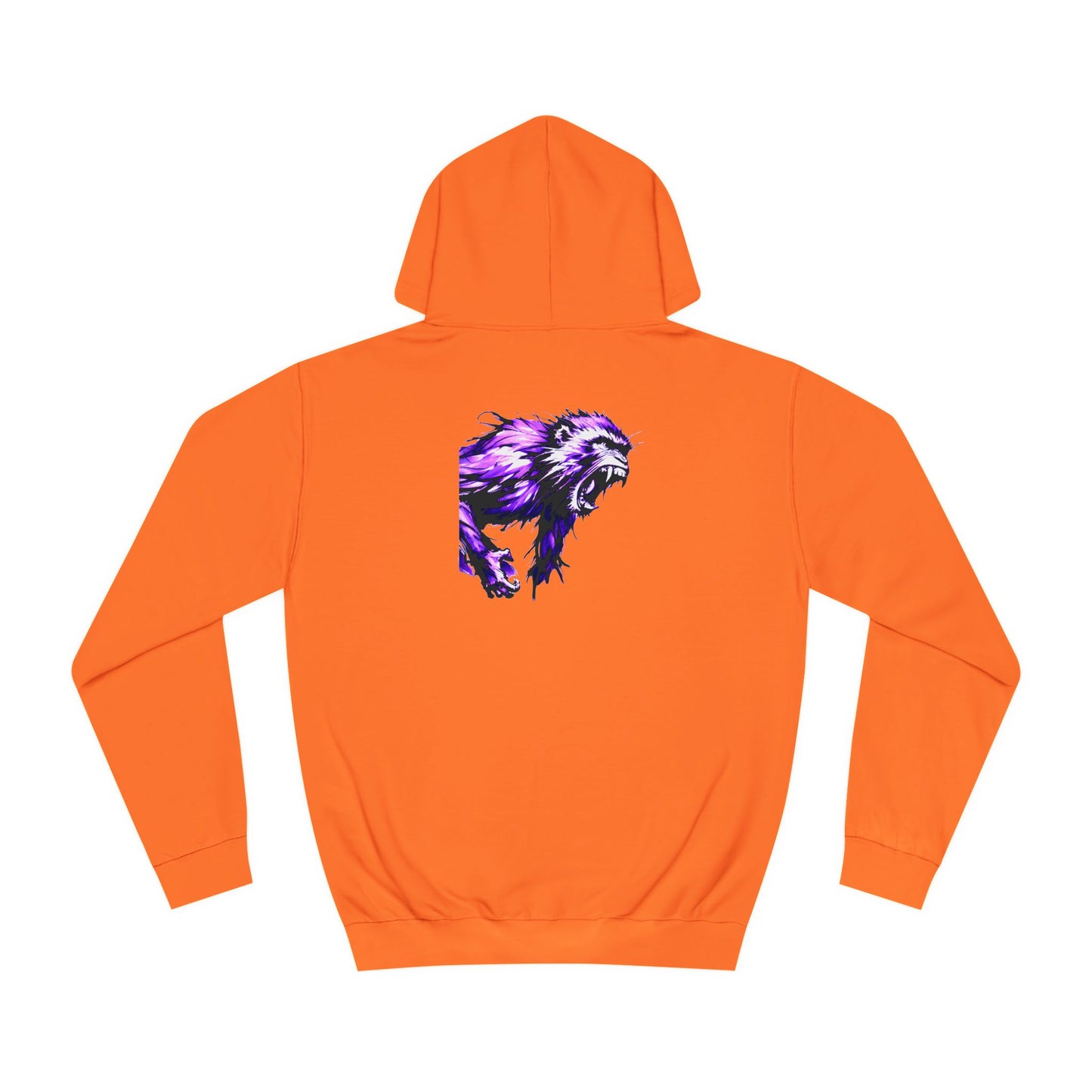 Macaque Hoodies - Wrath Sumi-e Purple (back)