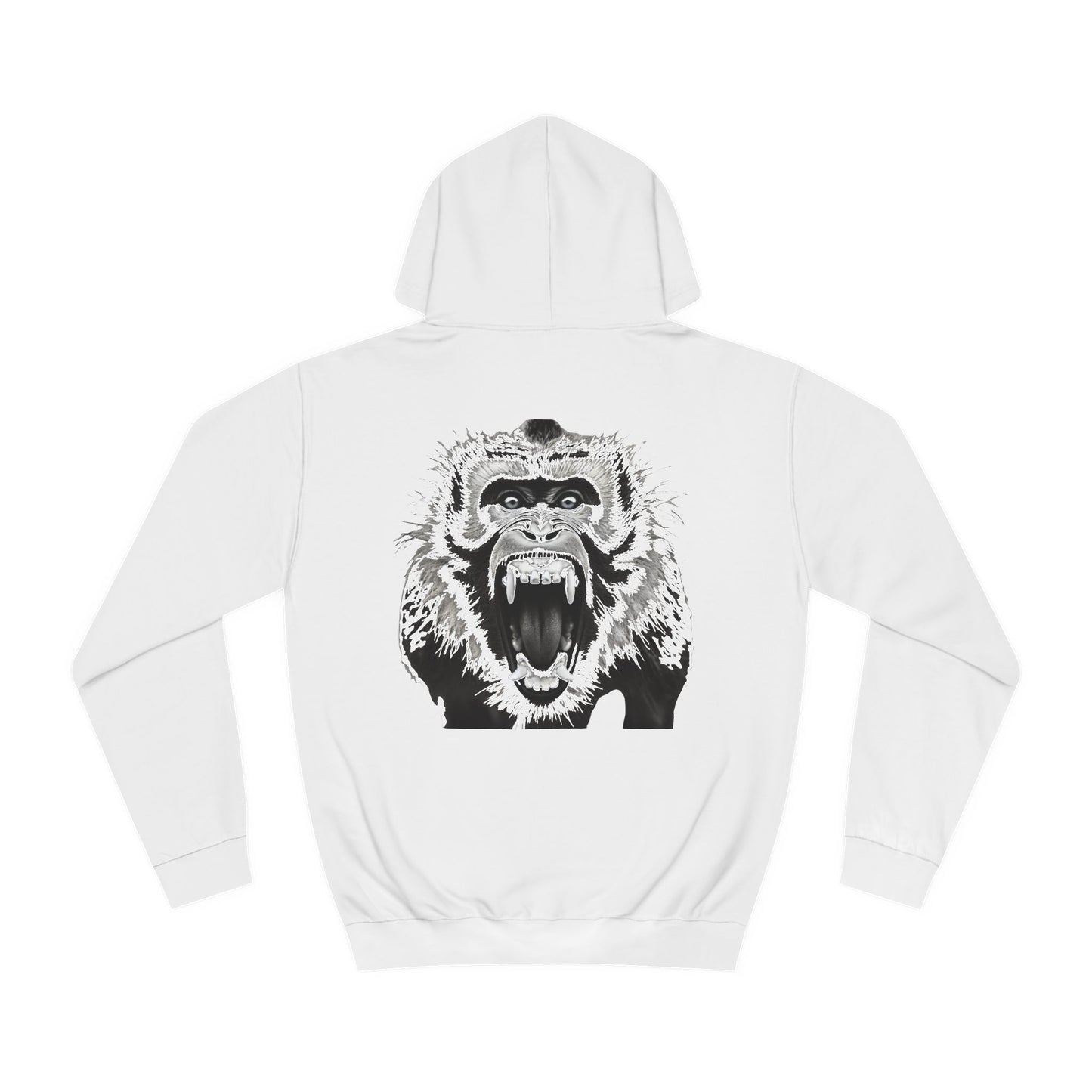 Macaque Hoodies - Unhinged Monochrome