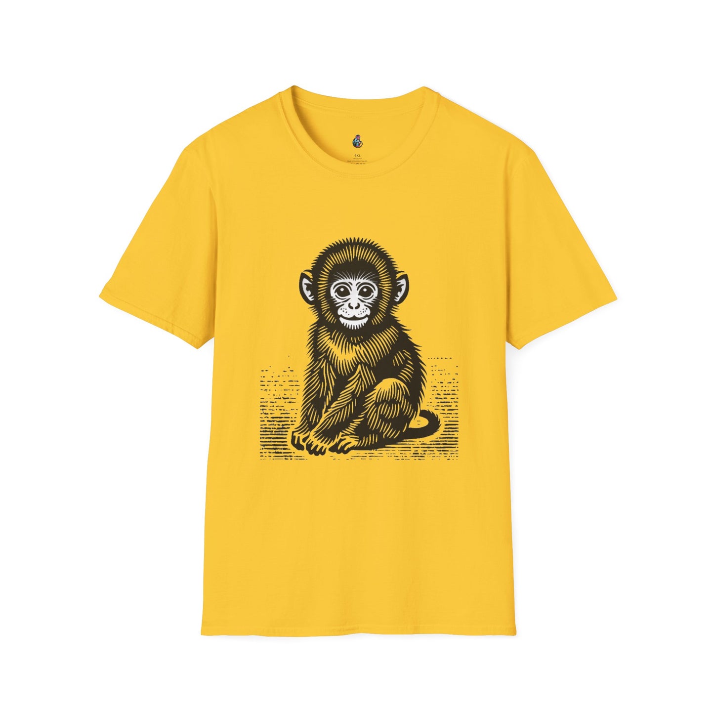 Macaque Tees - Lil Macaque Monochrome