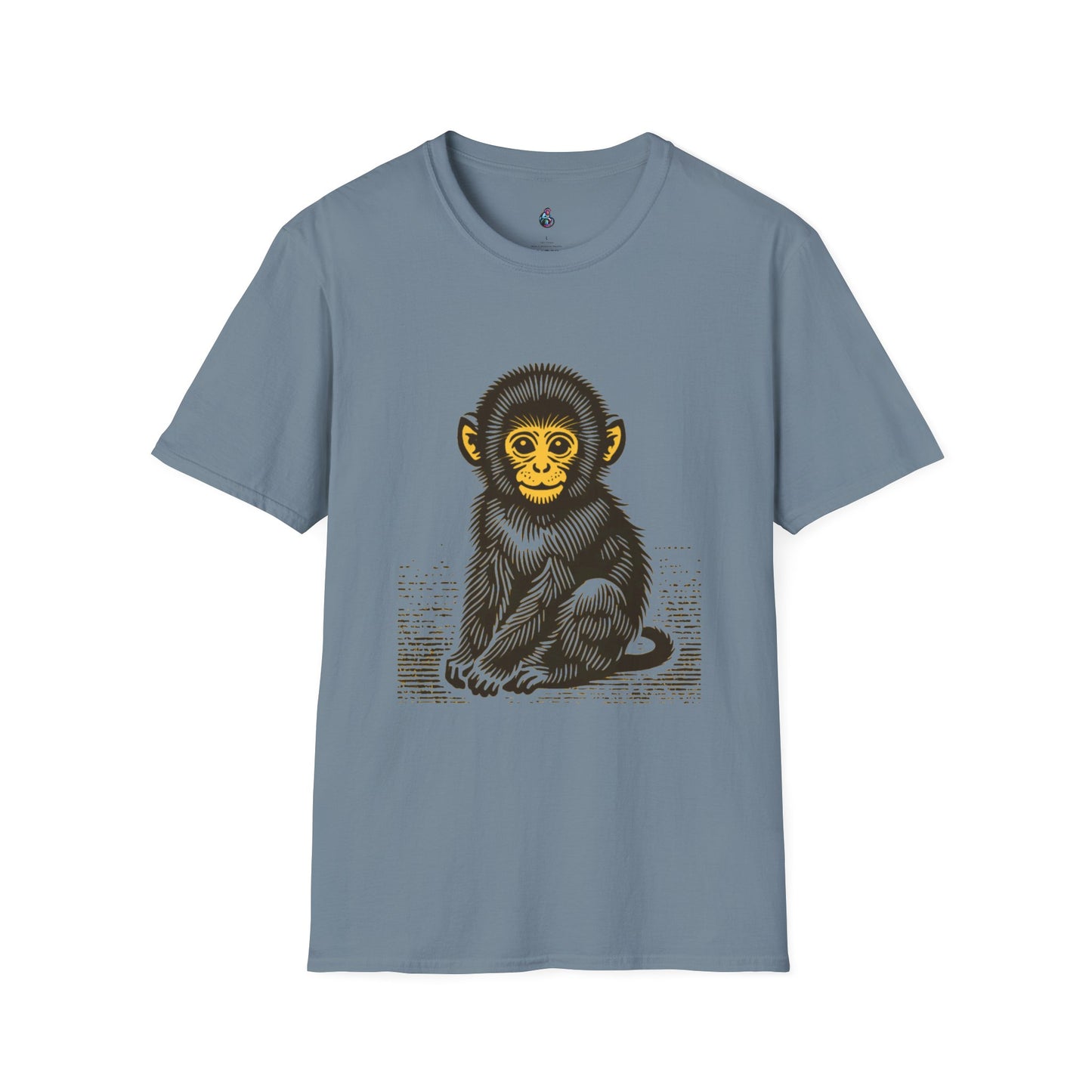 Macaque Tees - Tan Lil Macaque