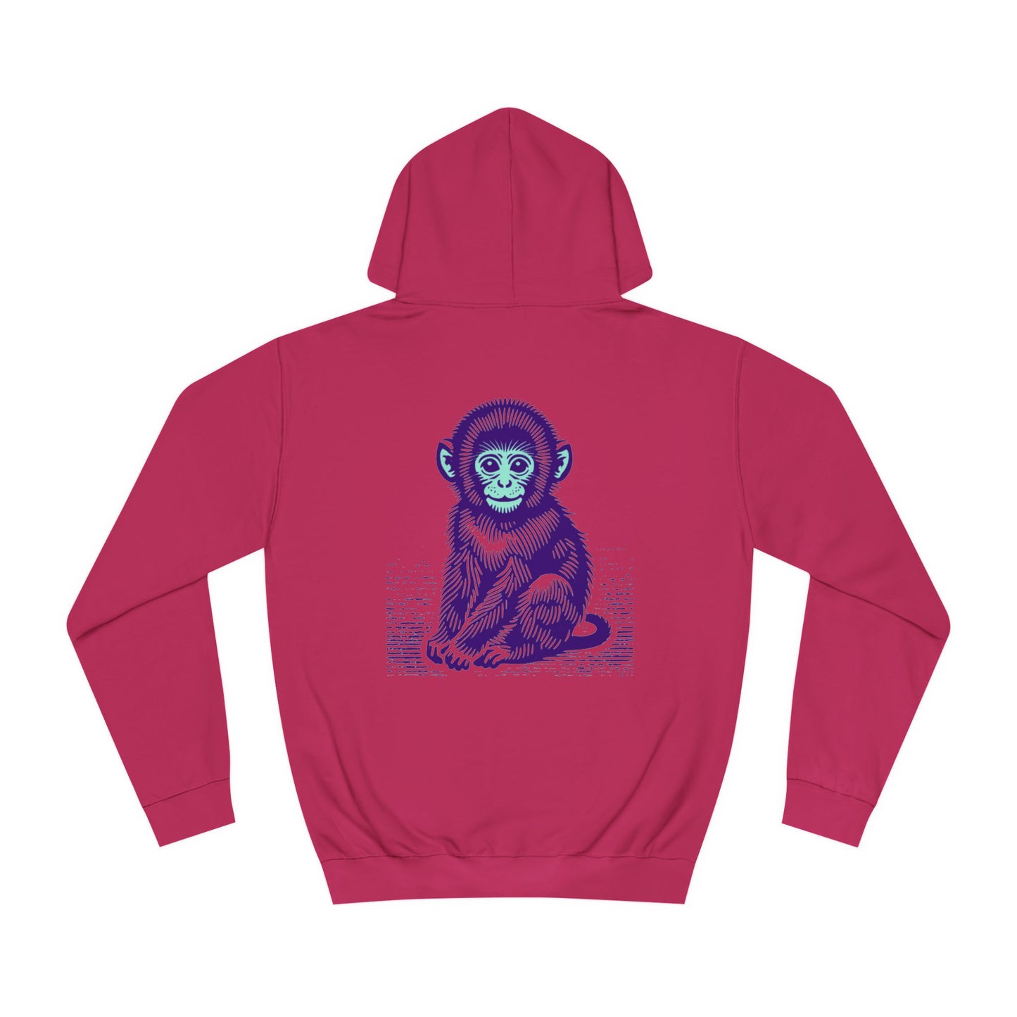 Macaque Hoodies - Lil Macaque Indigo