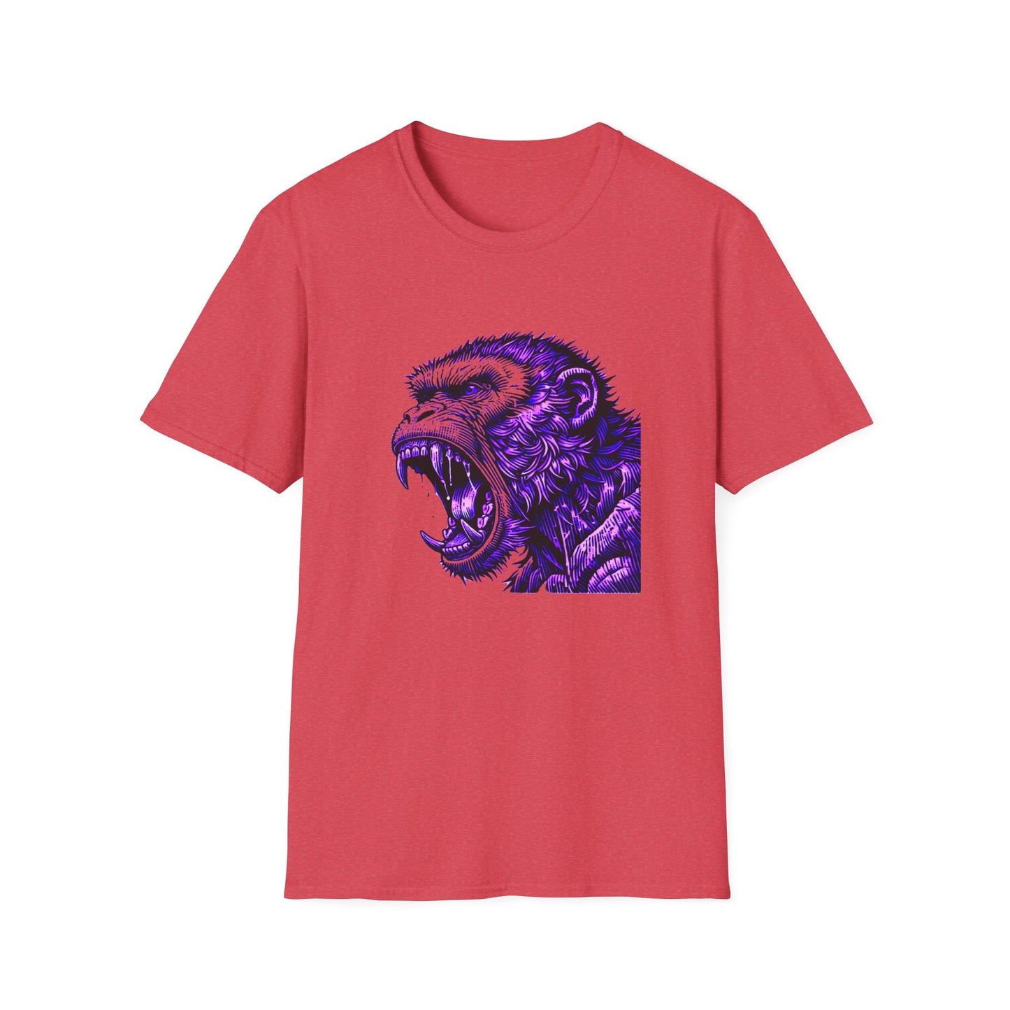 Macaque Tees - Wrath Block Purple