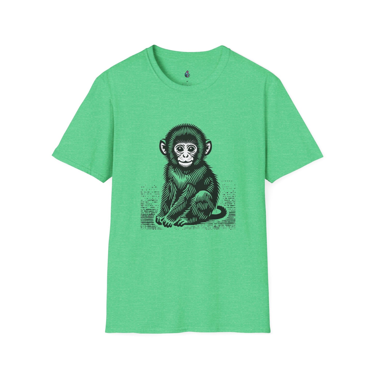 Macaque Tees - Lil Macaque Monochrome