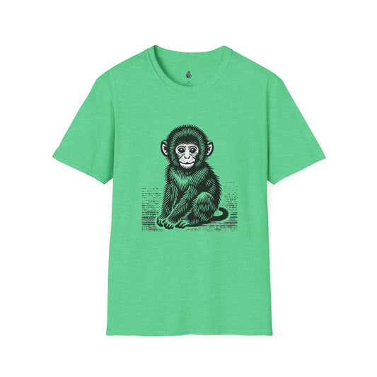 Macaque Tees - Lil Macaque Monochrome