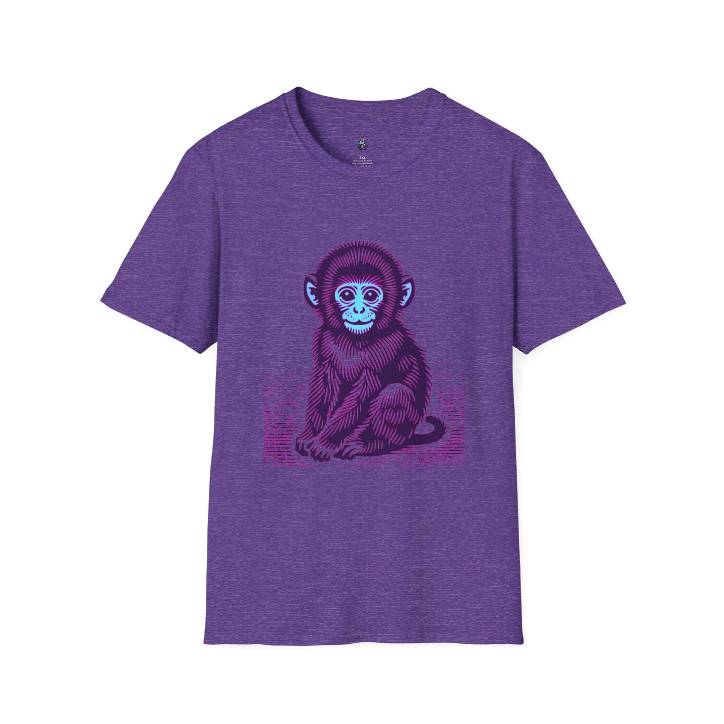Macaque Tees - Lil Macaque Pinkish
