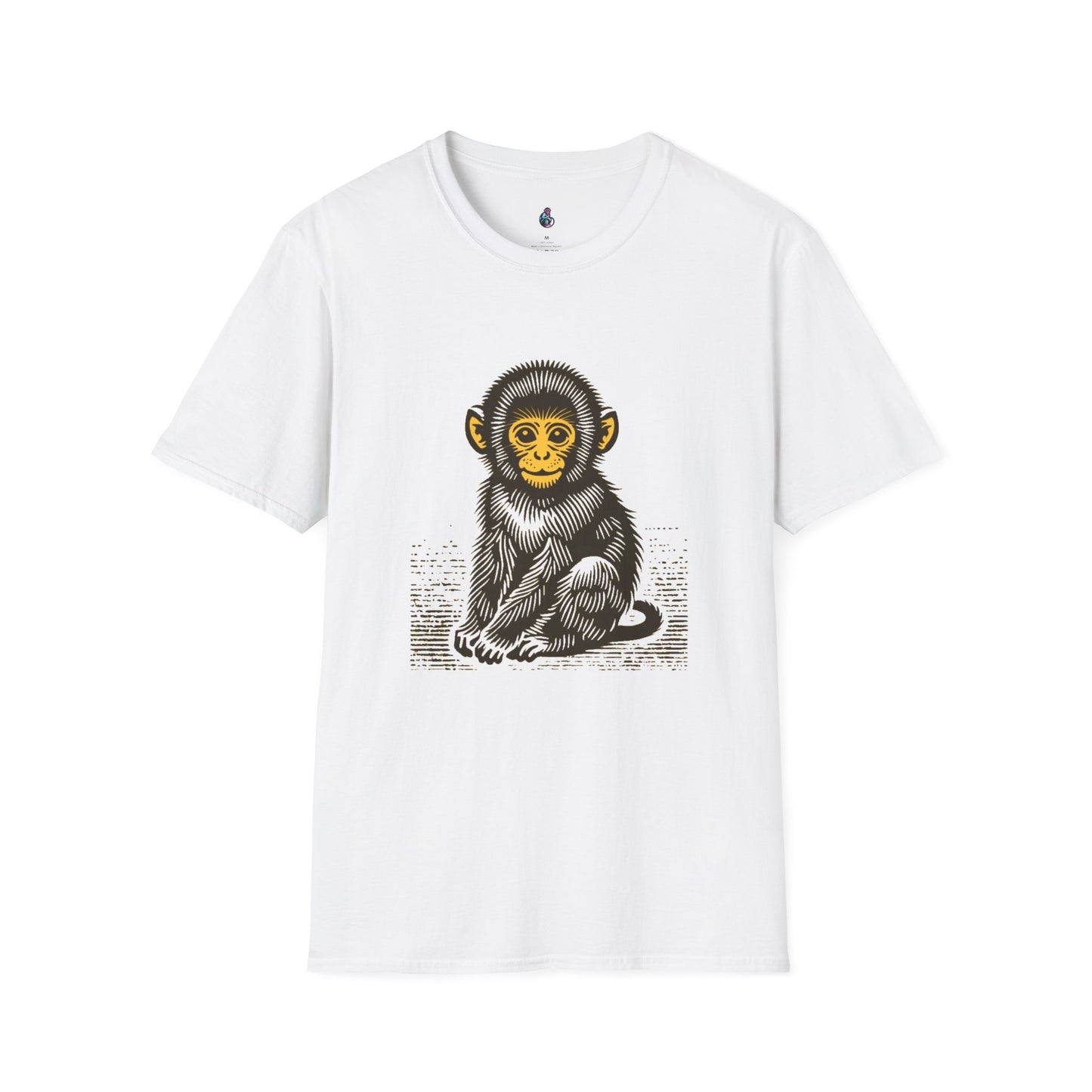 Macaque Tees - Tan Lil Macaque