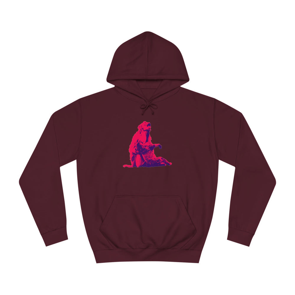 Macaque Hoodies - Macaque della Pieta Hot Pink