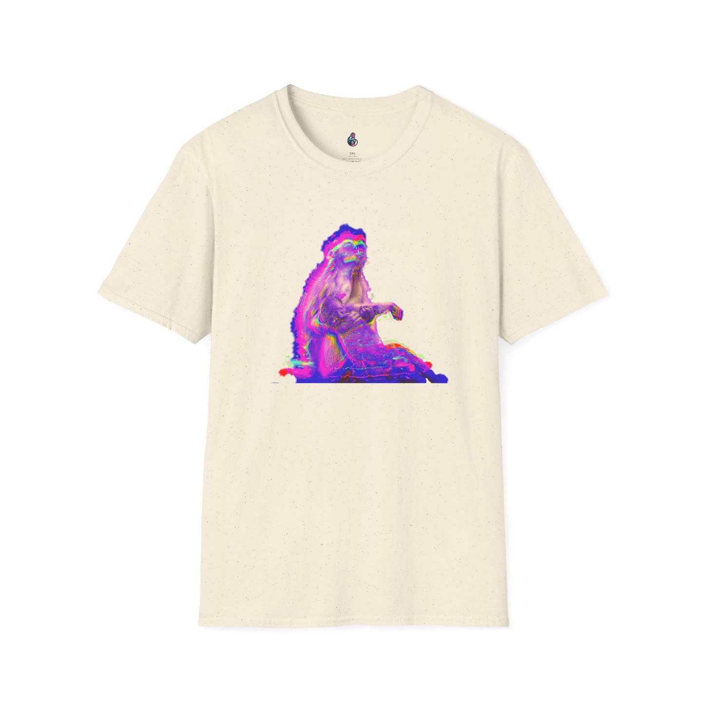 Macaque Tees - Macaque della Pieta Psych Pink