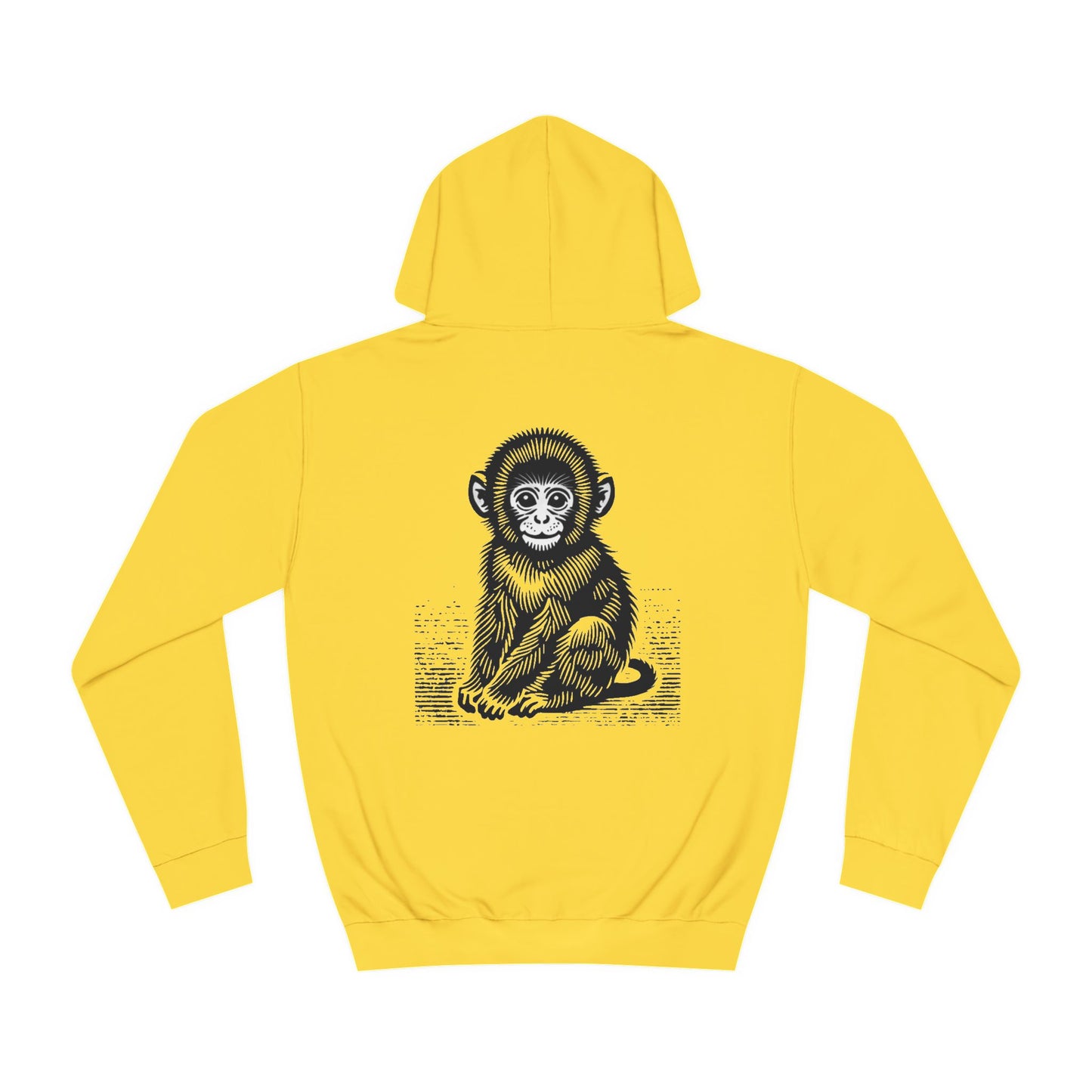 Macaque Hoodies - Lil Macaque Monochrome