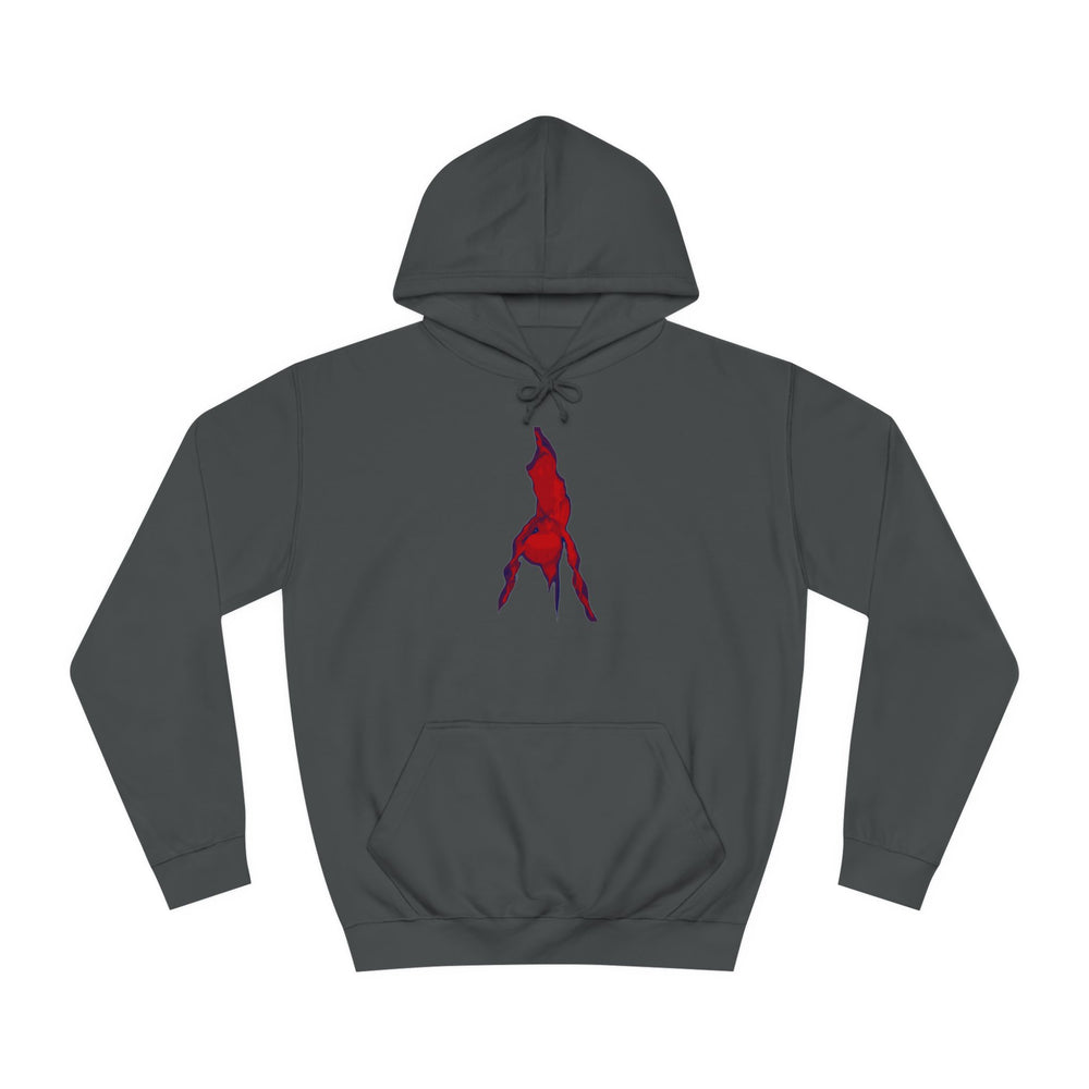 Macaque Hoodies - Red Lady Slipper