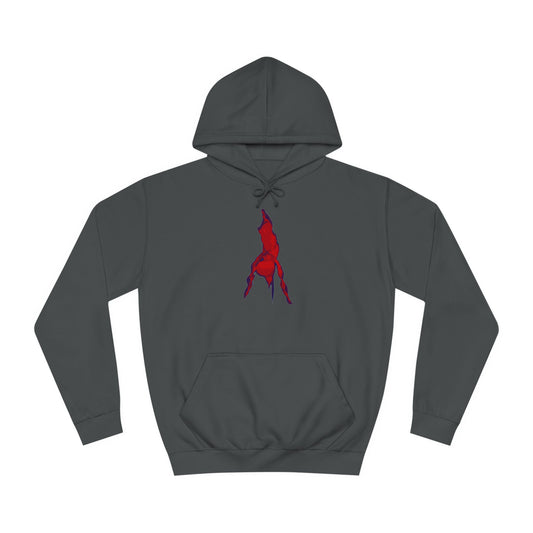Macaque Hoodies - Red Lady Slipper
