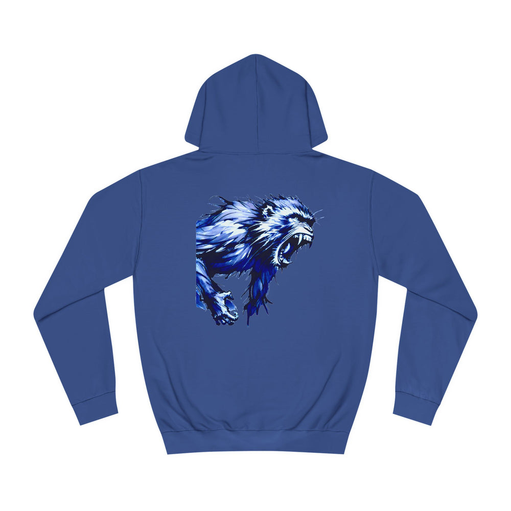Macaque Hoodies - Wrath Sumi-e Blue (back)