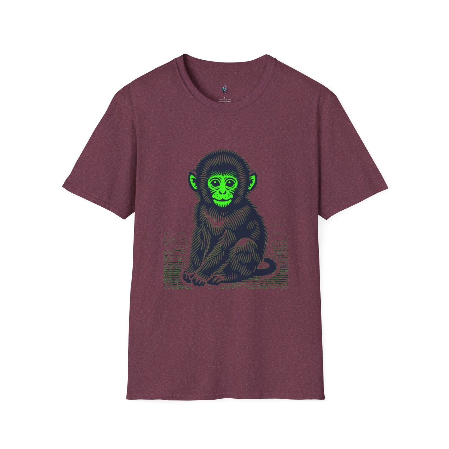 Macaque Tees - Lil Macaque Green